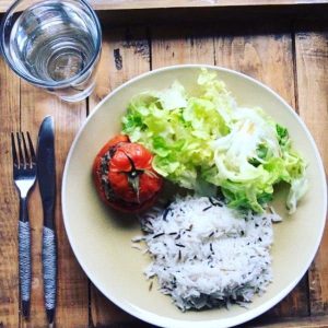 Menu du jour #2 de mon rééquilibrage alimentaire